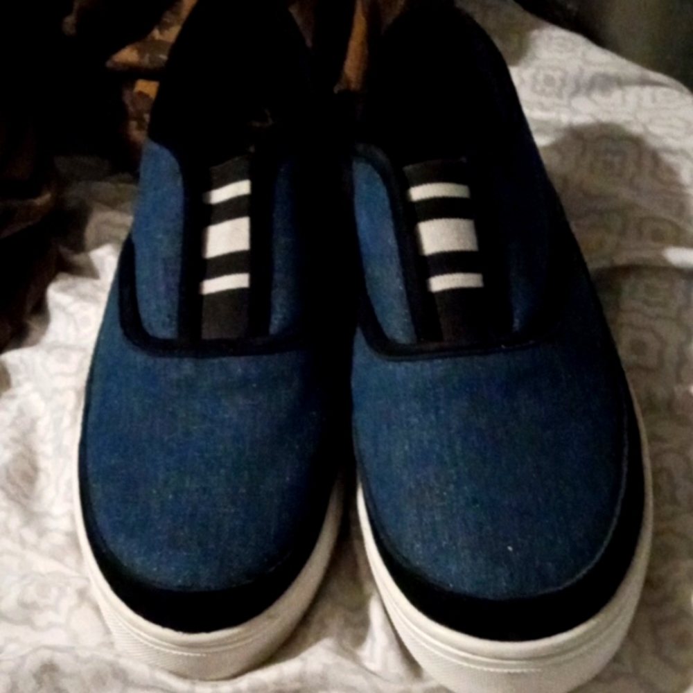 Sam Edelman Men's Landy Denim Shoes size 11M